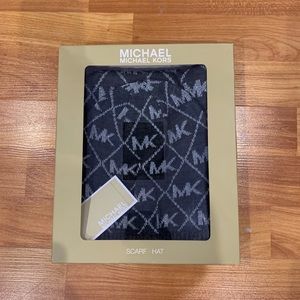 Michael Kors Hat & Scarf Set